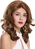 WIG ME UP Perücke Lace Mono Wellen Scheitel Braun Blond Produktbild-Vorschau 2