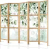 Paravent XXL 225x171 cm 5-teilig einseitig eleganter Produktbild-Vorschau 1