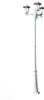 vidaXL Gartenlaterne 3-flammig 215 cm Weiß Aluminium Produktbild-Vorschau 4