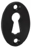 Szyld Schlüsselrosette 30x50 mm Schwarz Produktbild-Vorschau 1