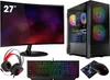 VIST Gaming PC Komplett Set R5 5600GT 32GB RX VEGA7 SSD 1TB Produktbild-Vorschau 1