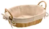 Kesper Brotkorb mit Stoff - Kunststoff - 30 x 20 x H9 cm Produktbild-Vorschau 1