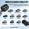 HOMCOM Typ 2 EV Ladekabel, 11 kW, 16 A, Mode 3, 3-Phasen, 5 Produktbild-Vorschau 5