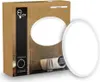 Plafonnier LED salle de bain projections d'eau plat, blanc Voir les images du produit 1