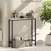 HOMCOM Konsolentisch Flurtisch mit verstellbar Fußpads, Produktbild-Vorschau 6