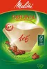 Melitta Filtertüten naturbraun Gr.1x6 40ST Produktbild-Vorschau 1