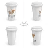 Mr. & Mrs. Panda Mehrwegbecher Sternzeichen Stier - Weiß - Produktbild-Vorschau 4