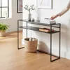 HAKU Konsole Nachtkonsole Beistelltisch schwarz - Metall, Produktbild-Vorschau 6