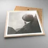 Gerahmtes Poster - Rahmen in heller Eiche - Sisyphus Arbeit Produktbild-Vorschau 3
