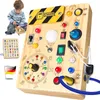 Montessori Toys Clock Busy Board Jouets Montessori à partir Voir les images du produit 1