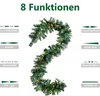 Meisterhome ® Weihnachtsgirlande Weihnachtsbeleuchtung Produktbild-Vorschau 6