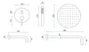 Set da Vasca-Doccia da Incasso Rea Lungo Chrome + Box Anteprima dell’immagine prodotto 6