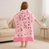 Strandtuch-Poncho für Kinder mit Kapuze - Lama, 170 cm Produktbild-Vorschau 6
