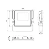 Forever Light Fluter Flutlichtstrahler Floodlight LED Produktbild-Vorschau 5