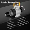 Wiltec Pompe à Fuel GasoilAutoaspirante – 230 V / 550 W / Voir les images du produit 5