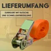 Spanngurt mit Ratsche | 25mm breit | 5m lang | bis 700kg | Produktbild-Vorschau 4