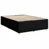 Boxspringbett mit Matratze Schwarz 140x190 cm Stoff Produktbild-Vorschau 8