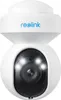 A white security camera with a black lens and blue branding. Anteprima dell’immagine prodotto