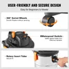 Collage of close-up shots highlighting features of a wet/dry vacuum cleaner. Anteprima dell’immagine prodotto
