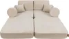 Canapé Pocket 120 cm velours 10 pcs SLIMCORD enfant Voir les images du produit 3