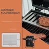 Gasgrill BBQ mit 3 Brennern je 3 kw mobiler Grillwagen mit Produktbild-Vorschau 6