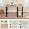 Table de bureau Paisley 120x50x73,5cm - Bois clair Voir les images du produit 2