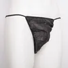 Einweg String Tanga-Herren schwarz 50 St. Beutel (einzeln Produktbild-Vorschau 1