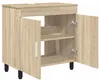 vidaXL Umyvadlová skříňka Sonoma dub 60 x 35 x 60 cm Náhled obrázku produktu 4
