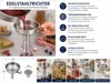Edelstahltrichter mit Sieb und Griff Abfülltrichter mit Produktbild-Vorschau 2