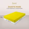 Lavea® Spannbettlaken 90x200cm - 100x200cm, Maya, 100% Produktbild-Vorschau 2
