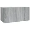 vidaXL 2-tlg. TV-Schrank-Set Grau Sonoma Holzwerkstoff -  Produktbild-Vorschau 15