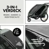 hauck 3in1 Fahrradanhänger Bike n' Walk Duo Dark-green Produktbild-Vorschau 10