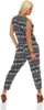 Damen Jumpsuits Elegant bequem Einteiler; Dunkelblau/S/M Produktbild-Vorschau 3