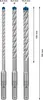 EXPERT SDS plus-7X Hammerbohrer-Set, 6/8/10x100x165 mm, Produktbild-Vorschau 1