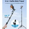 APEXEL 180cm/70in Selfie Stick Stativ Aluminiumlegierung Produktbild-Vorschau 9