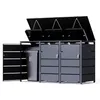 PPbin | Box na popelnice 3x120L Antracit Odolný Pevný Náhled obrázku produktu 3