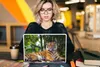 MuchoWow® Laptop Aufkleber Sticker Cover Tiger - Tiere - Produktbild-Vorschau 5