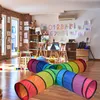 Relaxdays Tunnel da gioco a 4 tubi, tunnel colorato per Anteprima dell’immagine prodotto 5