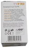 The image shows the side of a product box with text and logos. Produktbild-Vorschau