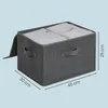 SONGMICS Stoffbox, faltbare Aufbewahrungsbox mit Griffen, Produktbild-Vorschau 3