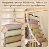 Fortuna Lai 3 Stück Hosenbügel Platzsparend,6-Lagiger Produktbild-Vorschau 6