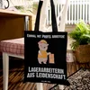 Mr. & Mrs. Panda Shopping Tasche Lagerarbeiterin Produktbild-Vorschau 2
