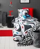 JACK Renforcé Kinder Bettwäsche 2 tlg. 135x200cm Rennwagen Produktbild-Vorschau 1