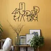 Wallity, Dekoratives Wandaccessoire aus Metall, Damophilus, Produktbild-Vorschau 3