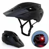 Herren Fahrradhelm Schwarz Matt | USB-C Rücklicht | 54-61cm Produktbild-Vorschau 9