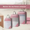 STILVORA Kofferorganizer 4-teilig, Reise-Organizer Set, Produktbild-Vorschau 4