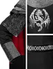 Collage of close-up details of a black knight costume for children. Náhled obrázku produktu