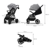 Kinderkraft GRANDE 2 – Passeggino fino a 22 kg, grandi Anteprima dell’immagine prodotto 11