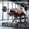 SPORTNOW Opklapbare halterbank, trainingsbank met beenzak Productafbeelding-voorbeeld 8