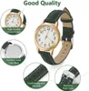 Montre Vicloon pour femme, avec bracelet en simili cuir, Voir les images du produit 5